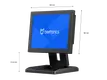 Monitor Metálico de 8