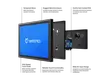 Pantalla Táctil Metálica de 32