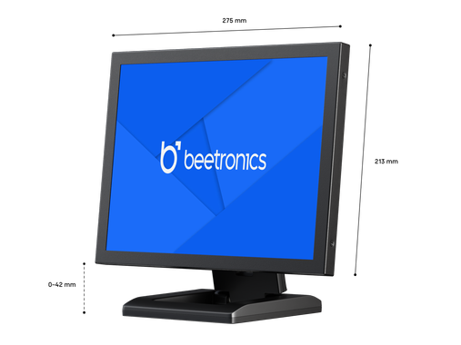Monitor Metálico de 12