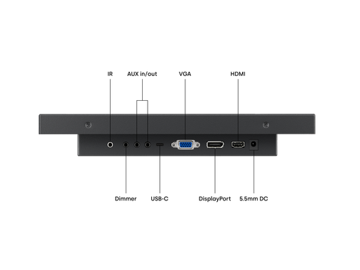 Pantalla Táctil Metálica de 12