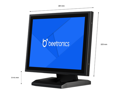 Pantalla Táctil Metálica de 12