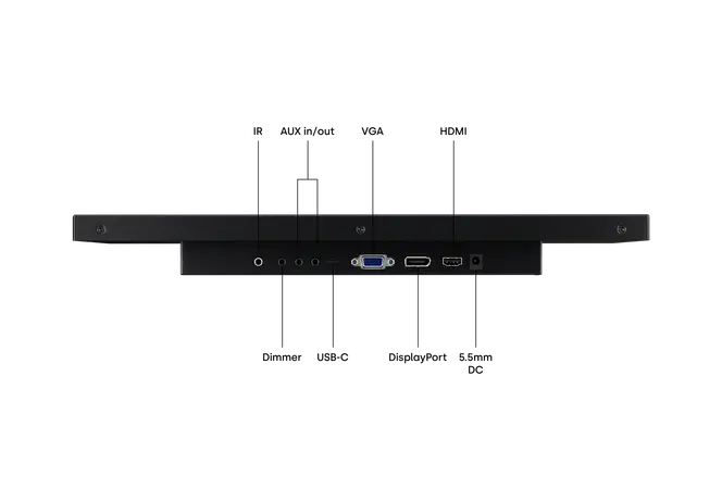 Pantalla Táctil Metálica de 22