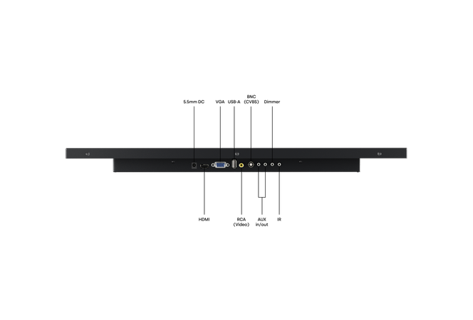 Monitor Metálico de 24