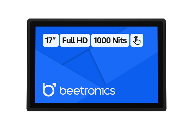 Pantalla Táctil Metálica de 17