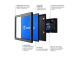 Monitor Metálico de 10